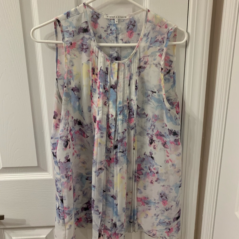 Floral blouse